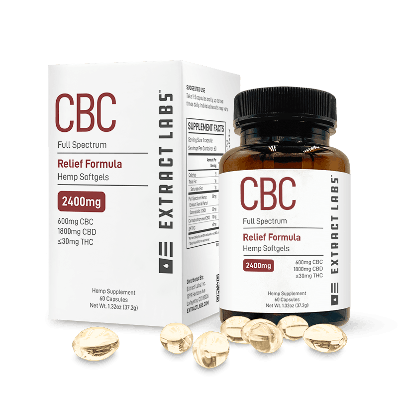 Relief CBC Capsules 2400mg